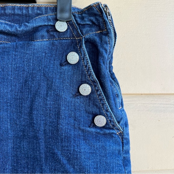 Banana Republic Factory Denim Sailor Short - Size 10 - Nautical Preppy Classic - Picture 4 of 8